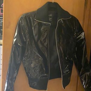 VINTAGE patent leather jacket